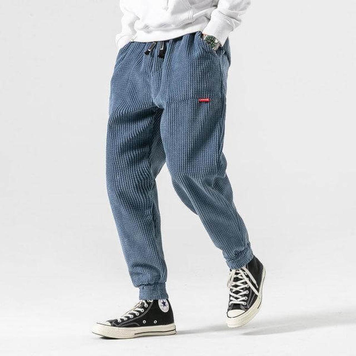 Men&#39;s Loose Fit Corduroy Pants