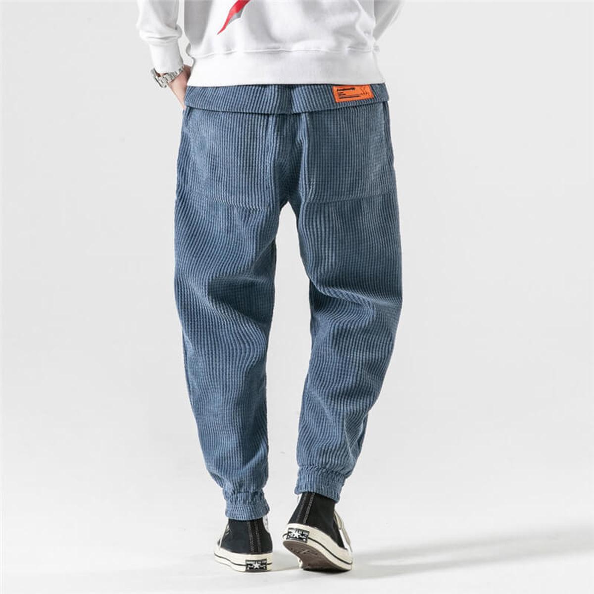 Men&#39;s Loose Fit Corduroy Pants