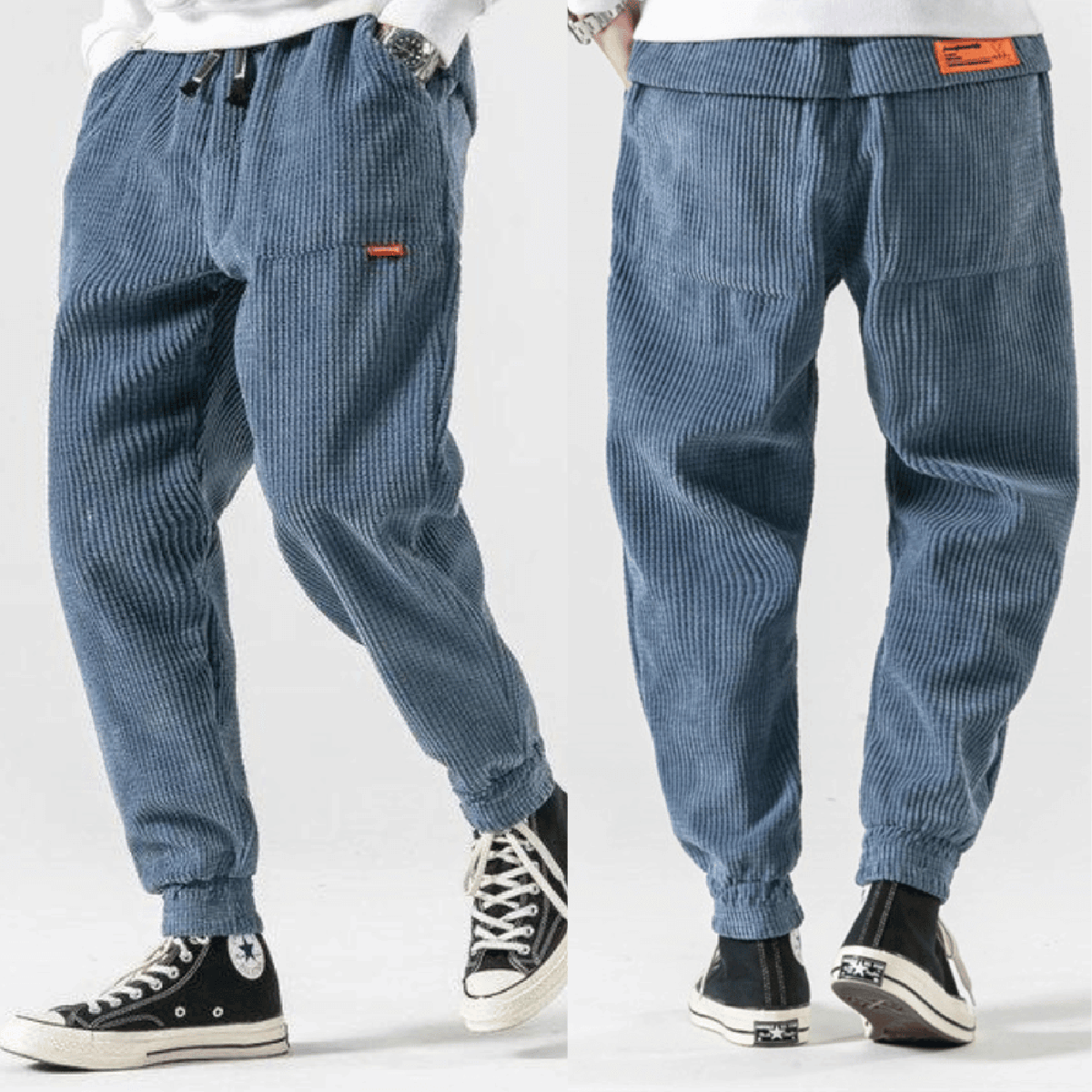 Men&#39;s Loose Fit Corduroy Pants