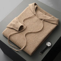 Men&#39;s Merino Wool Hoodie - Comfortable, Breathable, Versatile Design