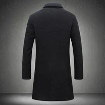 Men&#39;s Mid-Length Tailored Overcoat
