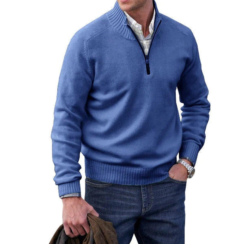 Men&#39;s Modern Fit Zip Sweater
