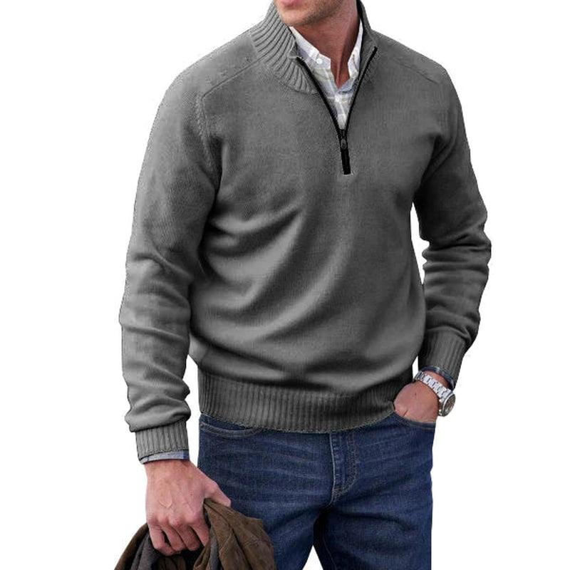 Men&#39;s Modern Fit Zip Sweater