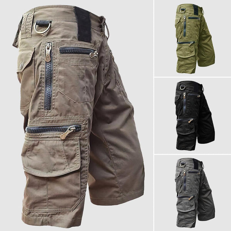 Men&#39;s Multi-Pocket Cargo Shorts