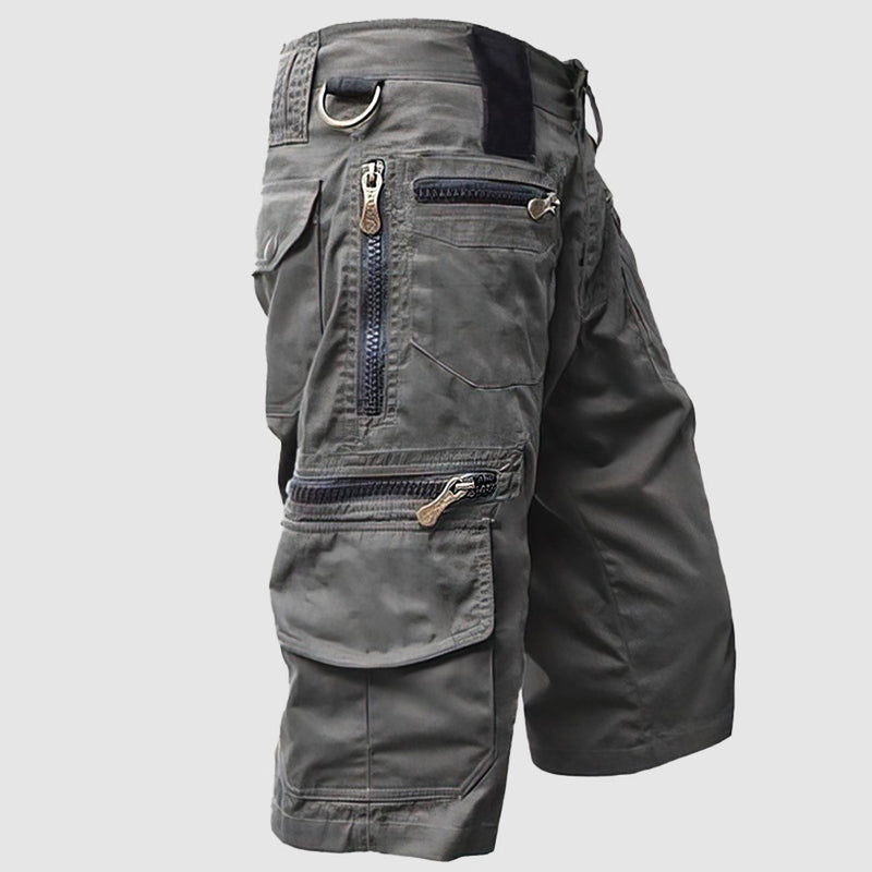 Men&#39;s Multi-Pocket Cargo Shorts