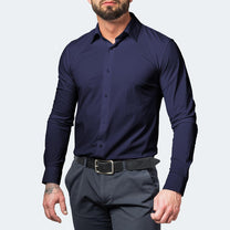 Men&#39;s Non-Iron Stretch Dress Shirt