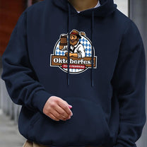 Men&#39;s Oktoberfest Hoodie With Kangaroo Pocket And Relaxed Fit