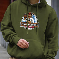 Men&#39;s Oktoberfest Hoodie With Kangaroo Pocket And Relaxed Fit