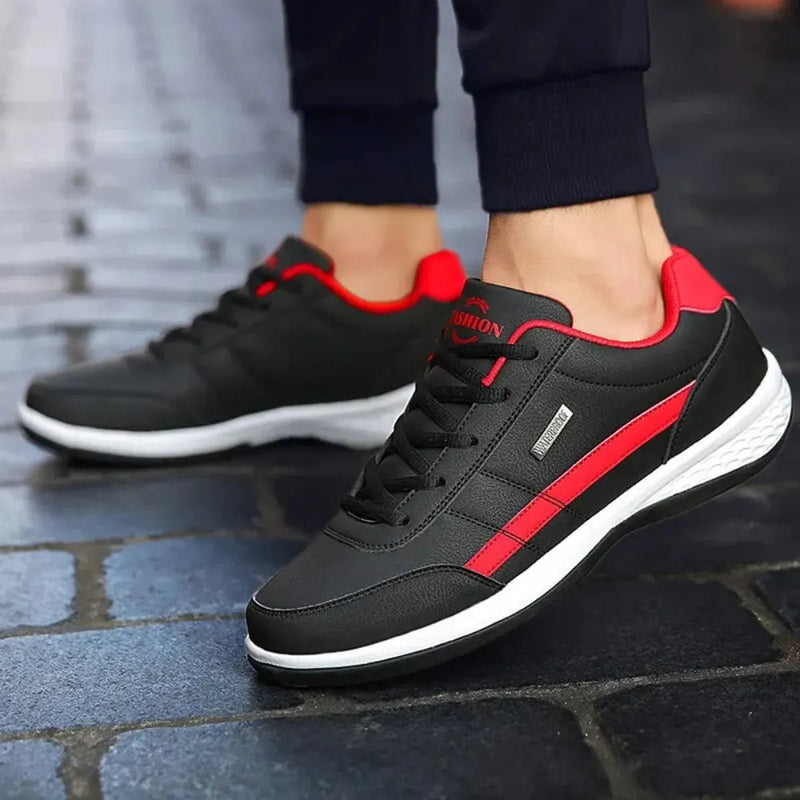Men’s Orthopedic Leather Sneakers – Durable, Supportive, and Stylish
