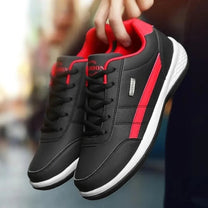 Men’s Orthopedic Leather Sneakers – Durable, Supportive, and Stylish