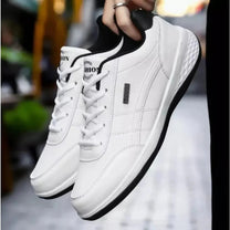 Men’s Orthopedic Leather Sneakers – Durable, Supportive, and Stylish