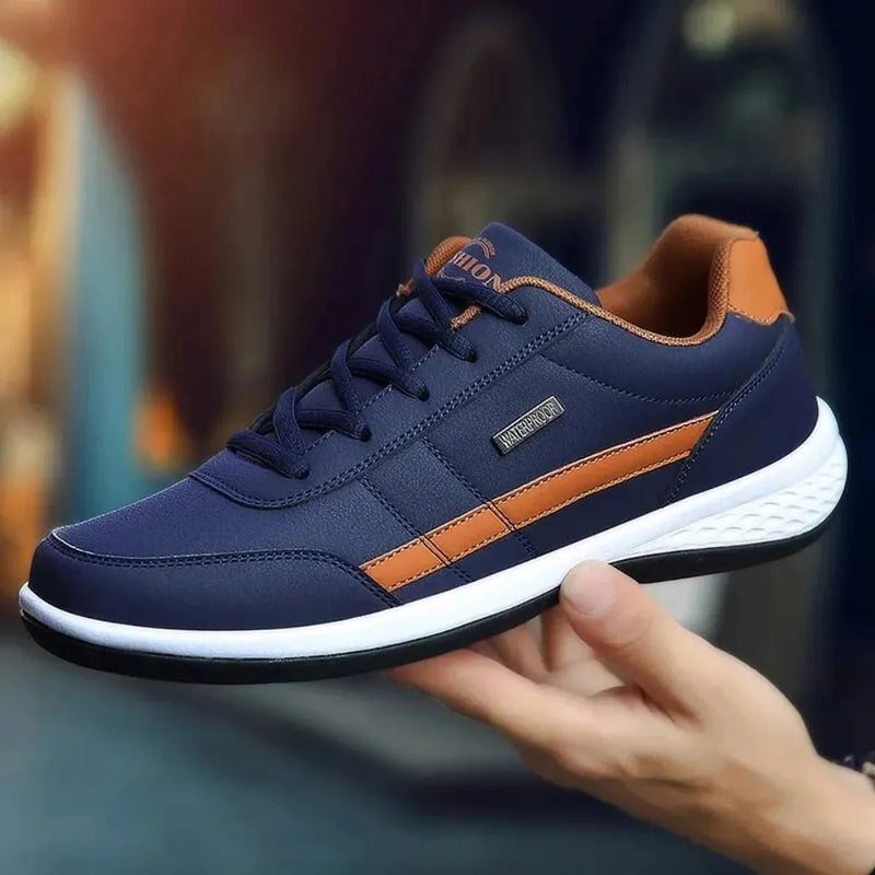 Men’s Orthopedic Leather Sneakers – Durable, Supportive, and Stylish