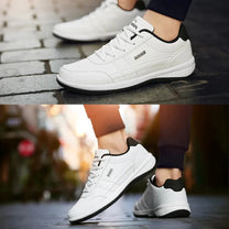 Men’s Orthopedic Leather Sneakers – Durable, Supportive, and Stylish