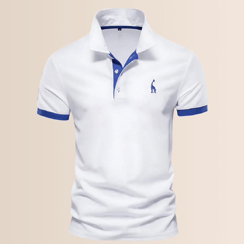 Men&#39;s Polyester Polo Shirt With Stand Collar