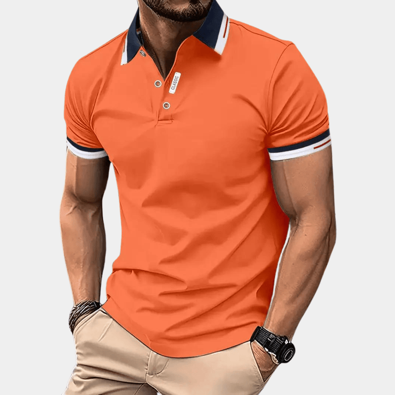 Men&#39;s Premium Breathable Polo Shirt - Versatile Casual &amp; Formal Wear