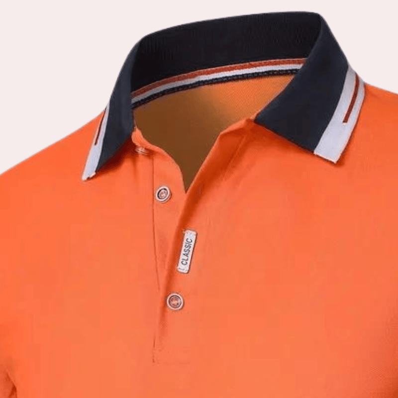 Men&#39;s Premium Breathable Polo Shirt - Versatile Casual &amp; Formal Wear