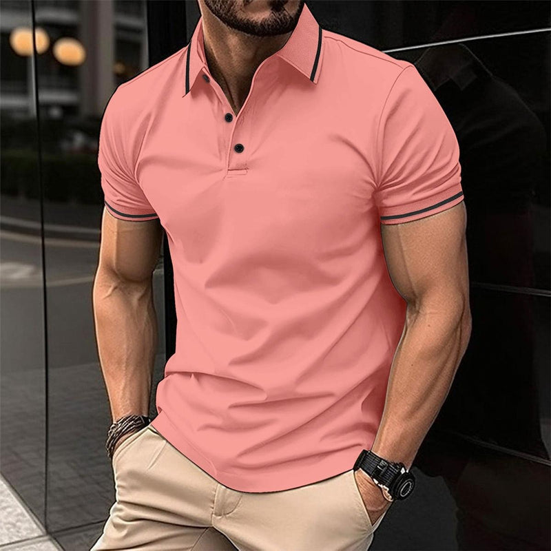 Men&#39;s Premium Breathable Polo Shirt - Versatile Casual &amp; Formal Wear
