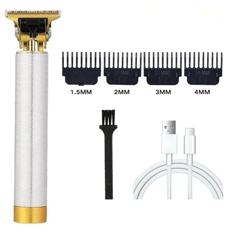 Men&#39;s Professional Hair Clipper With T-Blade And USB Charging