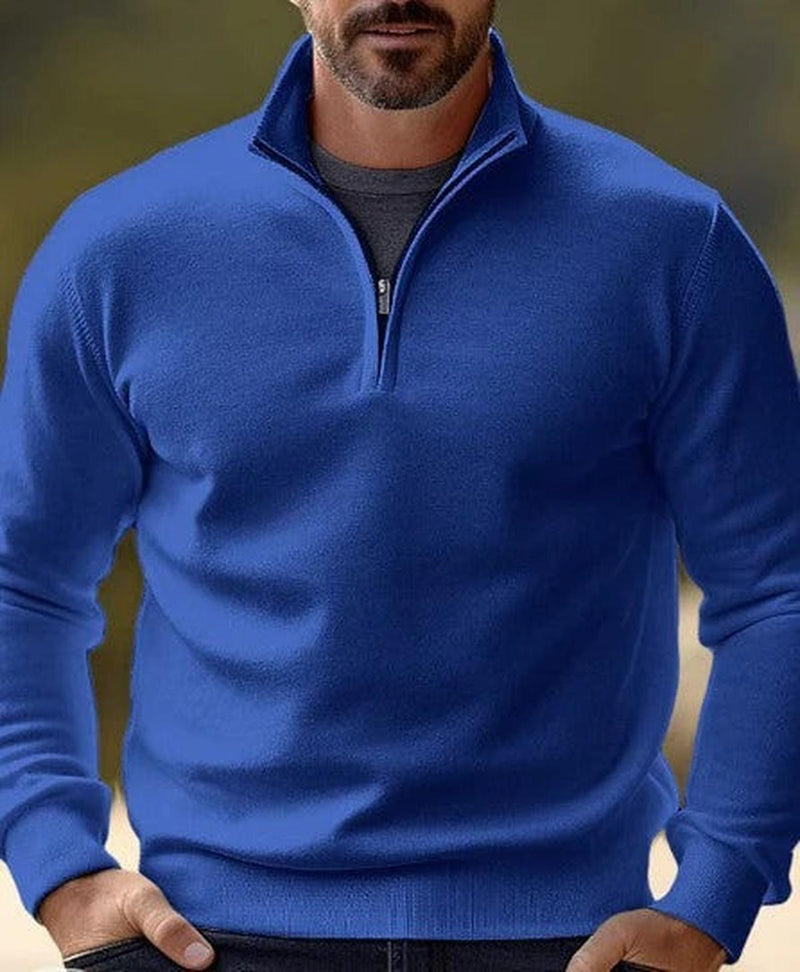 Men&#39;s Quarter-Zip Sweater for Comfort and Style