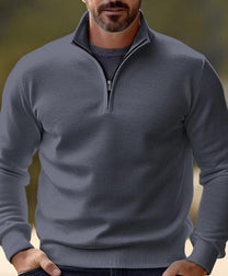 Men&#39;s Quarter-Zip Sweater for Comfort and Style