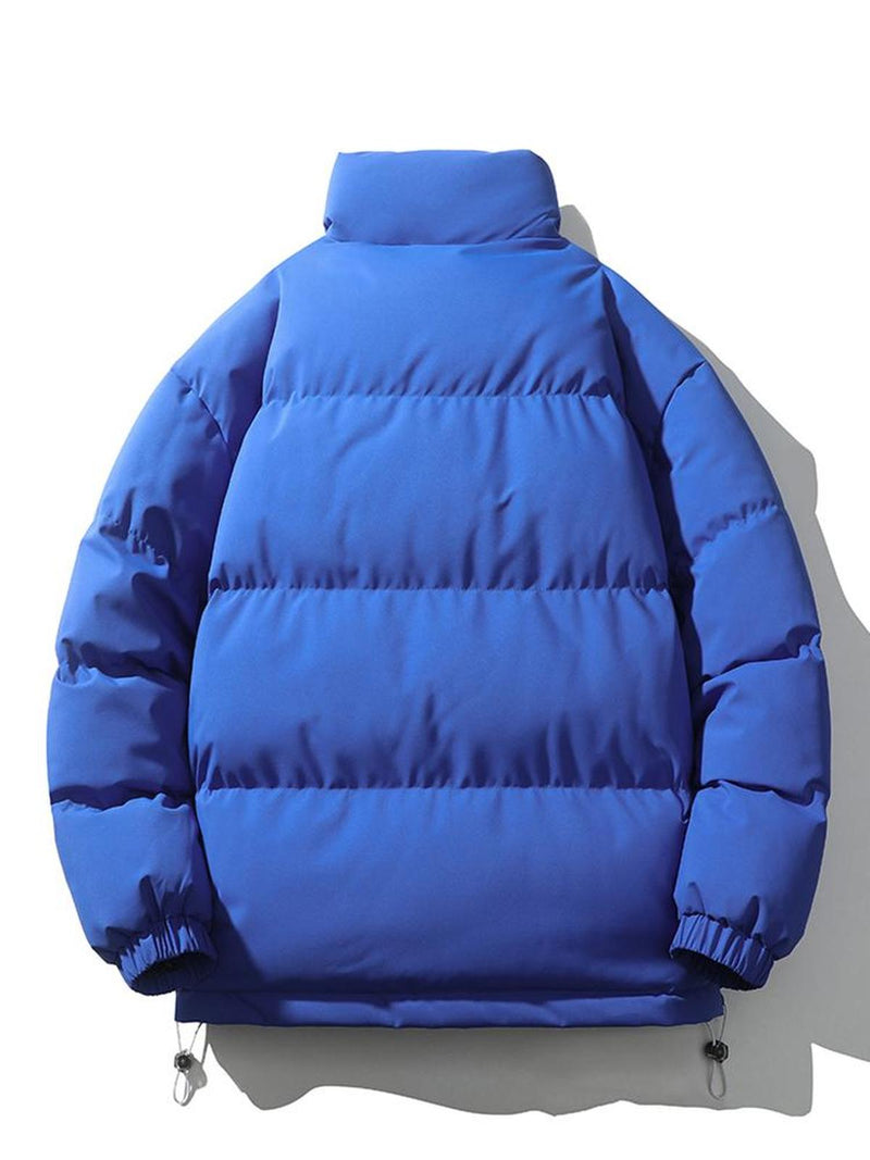 Men&#39;s Quilted Stand Collar Winter Jacket
