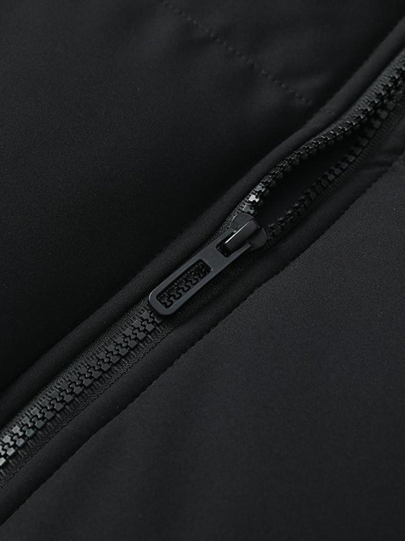 Men&#39;s Quilted Stand Collar Winter Jacket