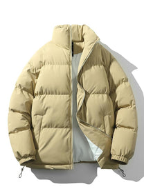 Men&#39;s Quilted Stand Collar Winter Jacket
