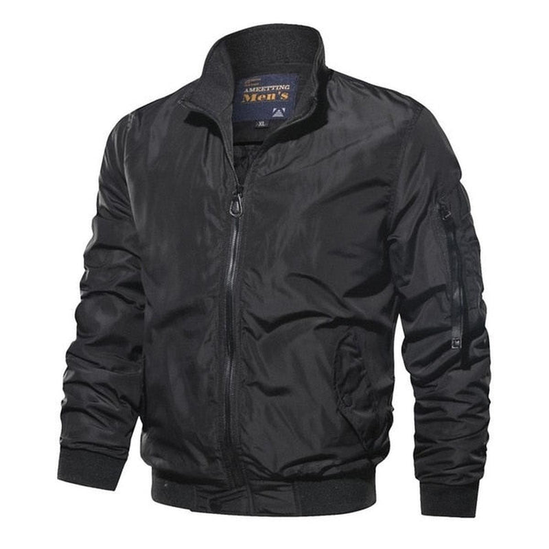 Men&#39;s Relaxed Fit Utility Bomber Jacket