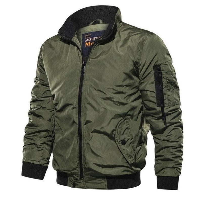 Men&#39;s Relaxed Fit Utility Bomber Jacket