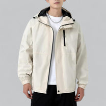 Men&#39;s Relaxed Fit Windbreaker Jacket With Weather Protection
