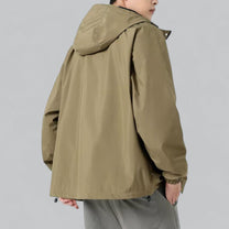 Men&#39;s Relaxed Fit Windbreaker Jacket With Weather Protection