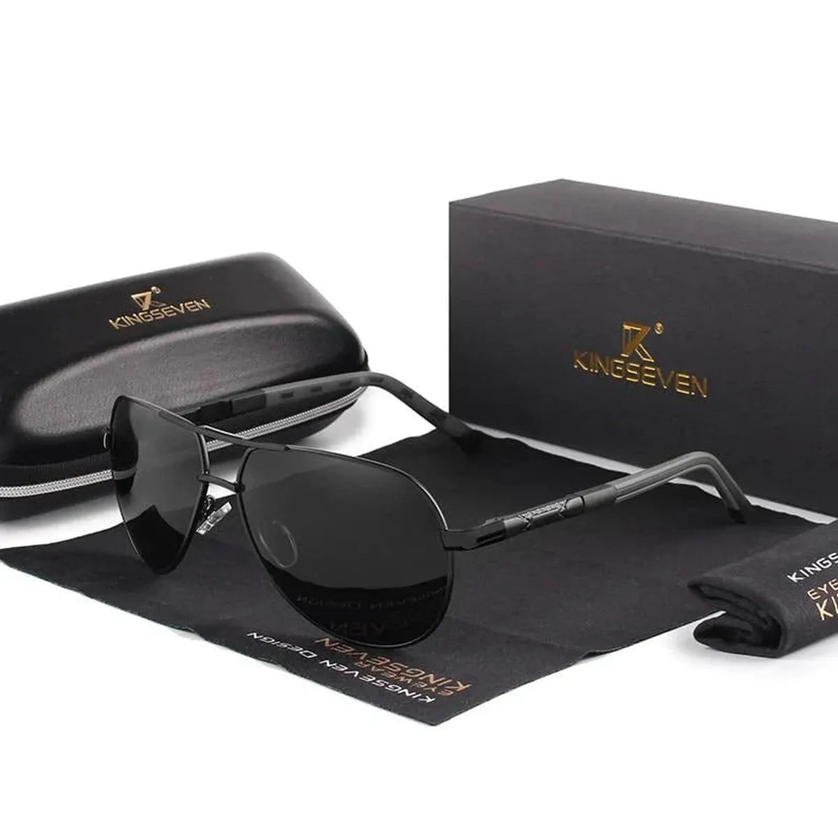 Men’s Retro UV400 Sunglasses – Lightweight, Polarized, and Built for Everyday Wear