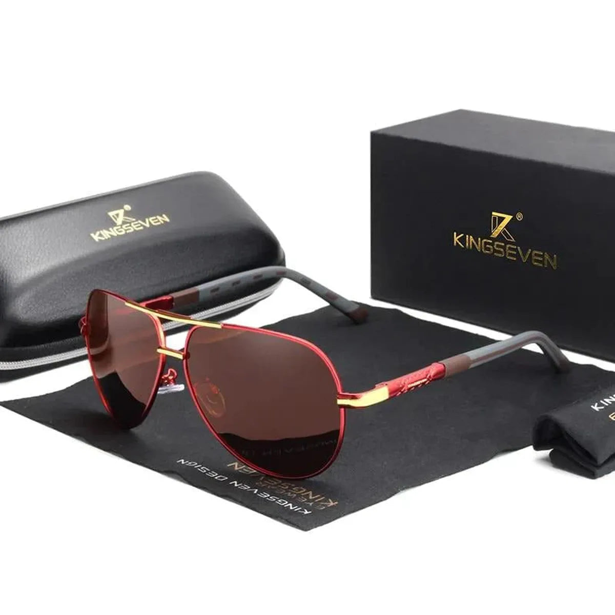 Men’s Retro UV400 Sunglasses – Lightweight, Polarized, and Built for Everyday Wear