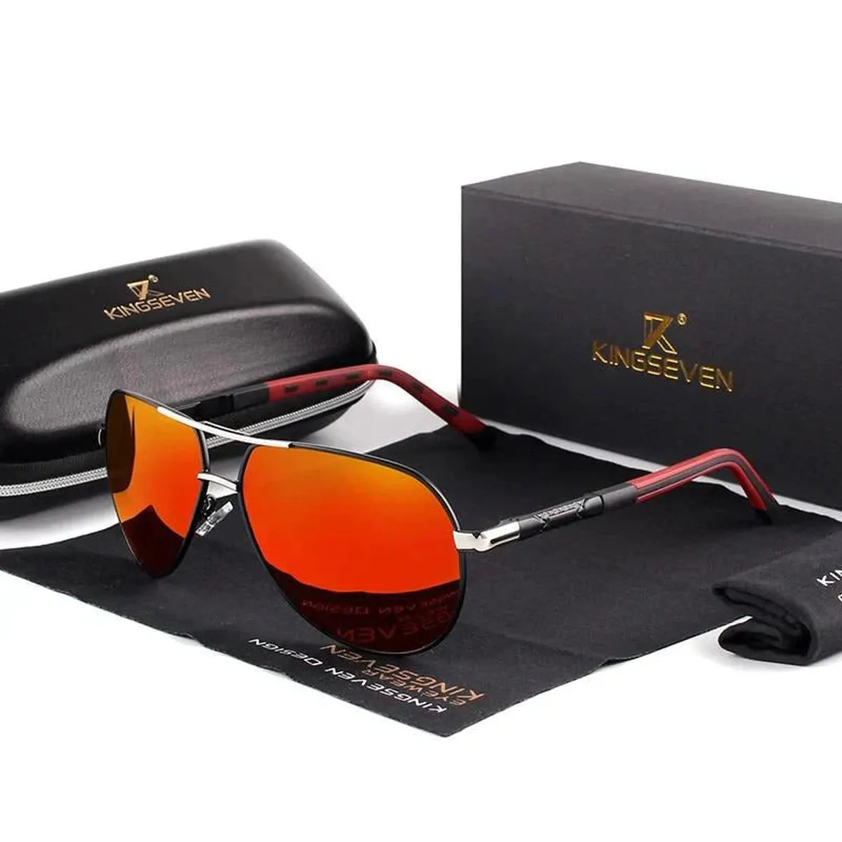 Men’s Retro UV400 Sunglasses – Lightweight, Polarized, and Built for Everyday Wear