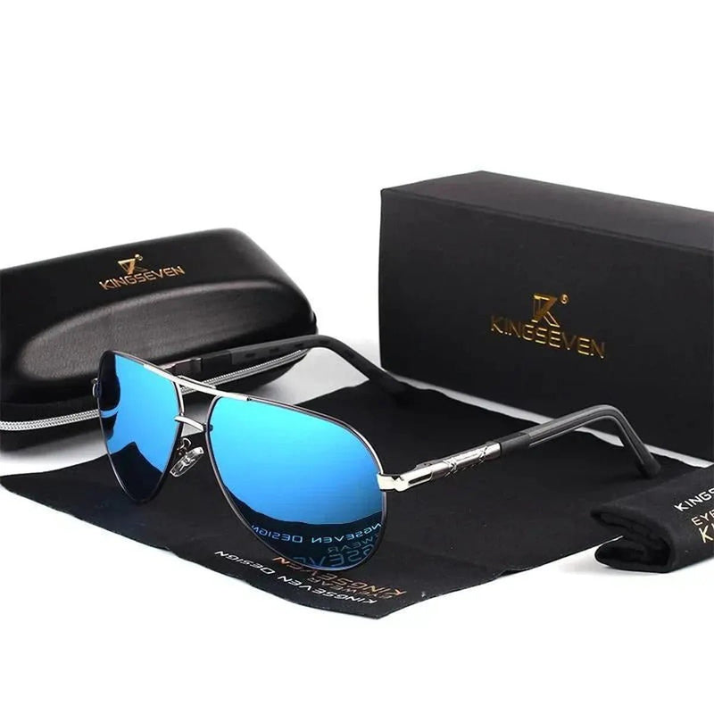 Men’s Retro UV400 Sunglasses – Lightweight, Polarized, and Built for Everyday Wear