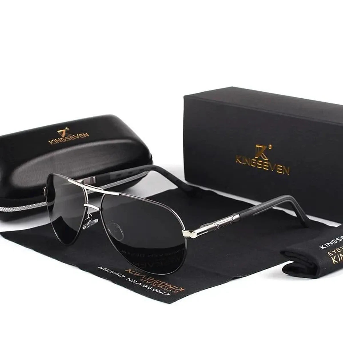 Men’s Retro UV400 Sunglasses – Lightweight, Polarized, and Built for Everyday Wear