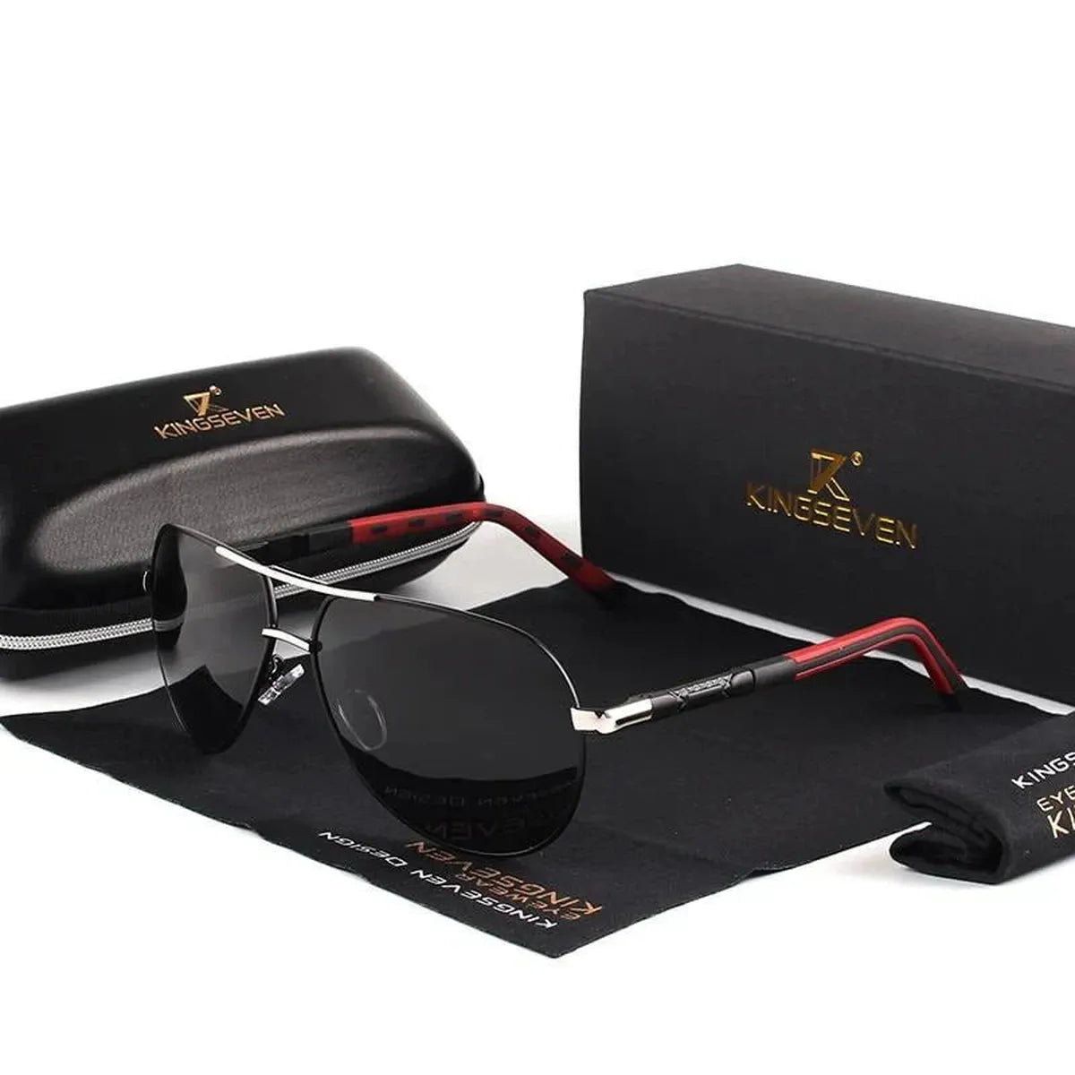 Men’s Retro UV400 Sunglasses – Lightweight, Polarized, and Built for Everyday Wear