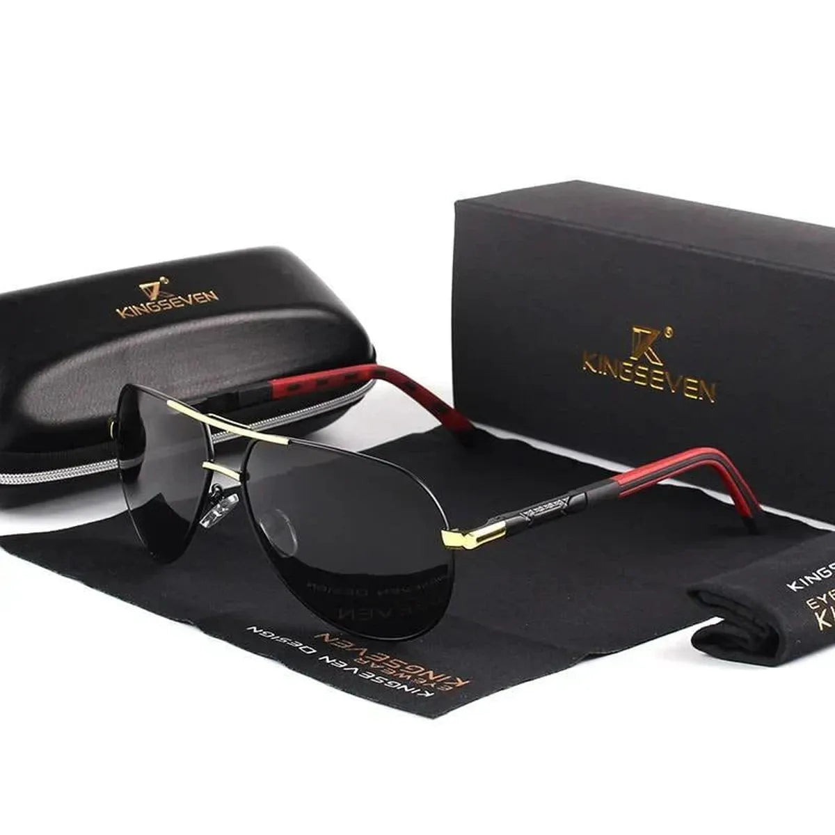 Men’s Retro UV400 Sunglasses – Lightweight, Polarized, and Built for Everyday Wear