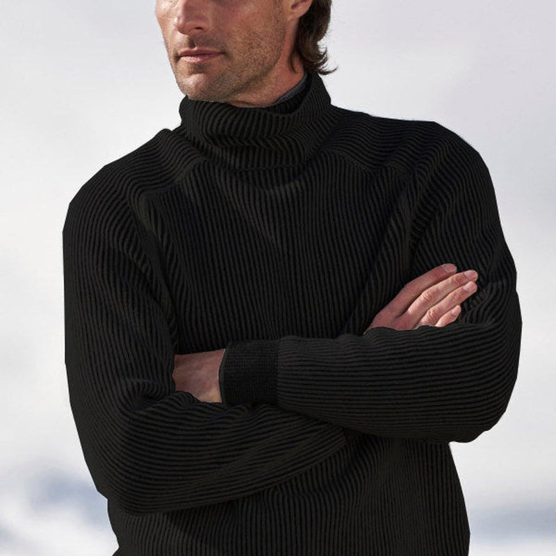 Men&#39;s Roll Neck Sweater - Winter Warmth And Comfort