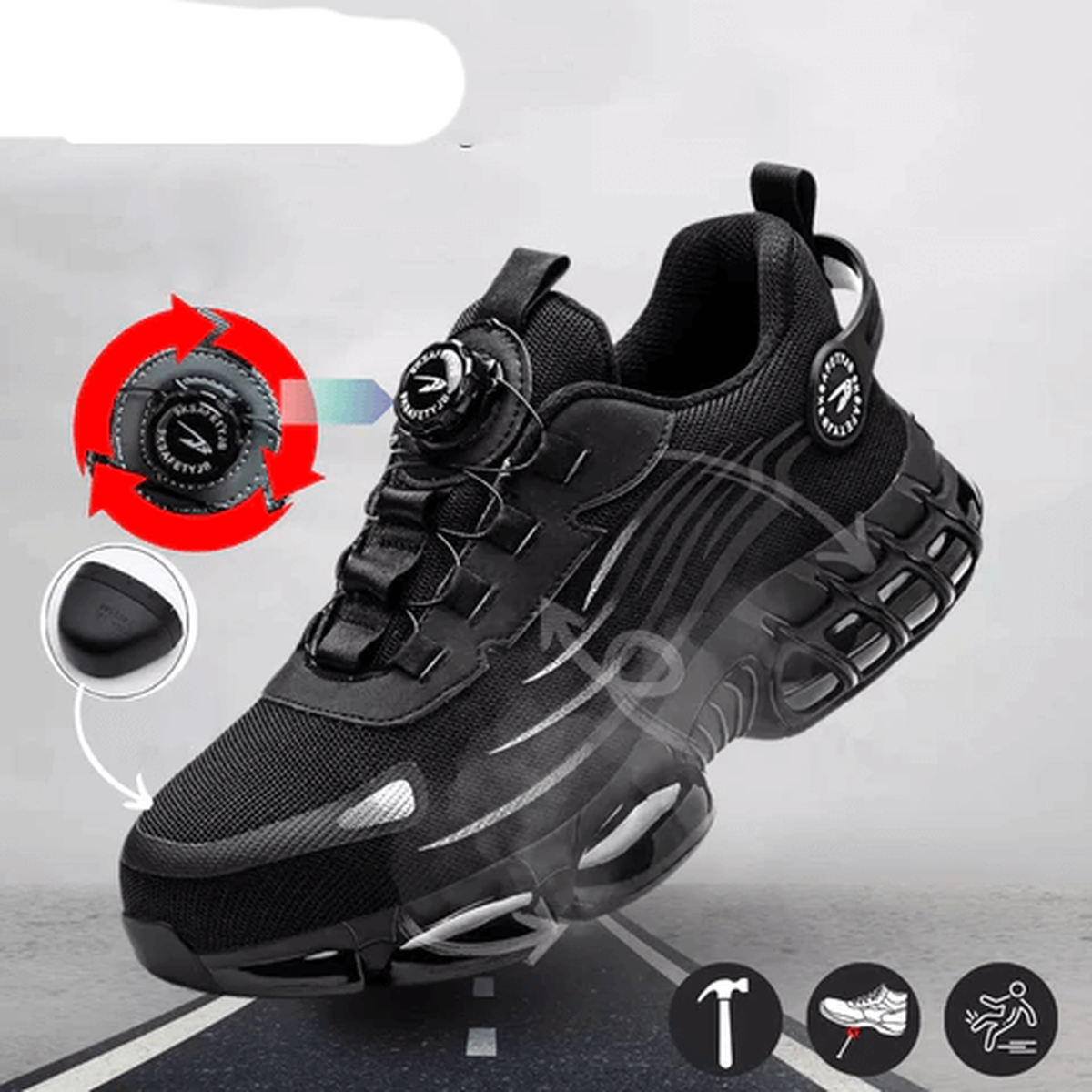 Men&#39;s Safety Shoes With Kevlar Soles