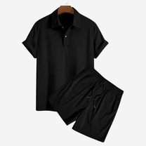 Men&#39;s Short Sleeve Cotton Twill Shirt