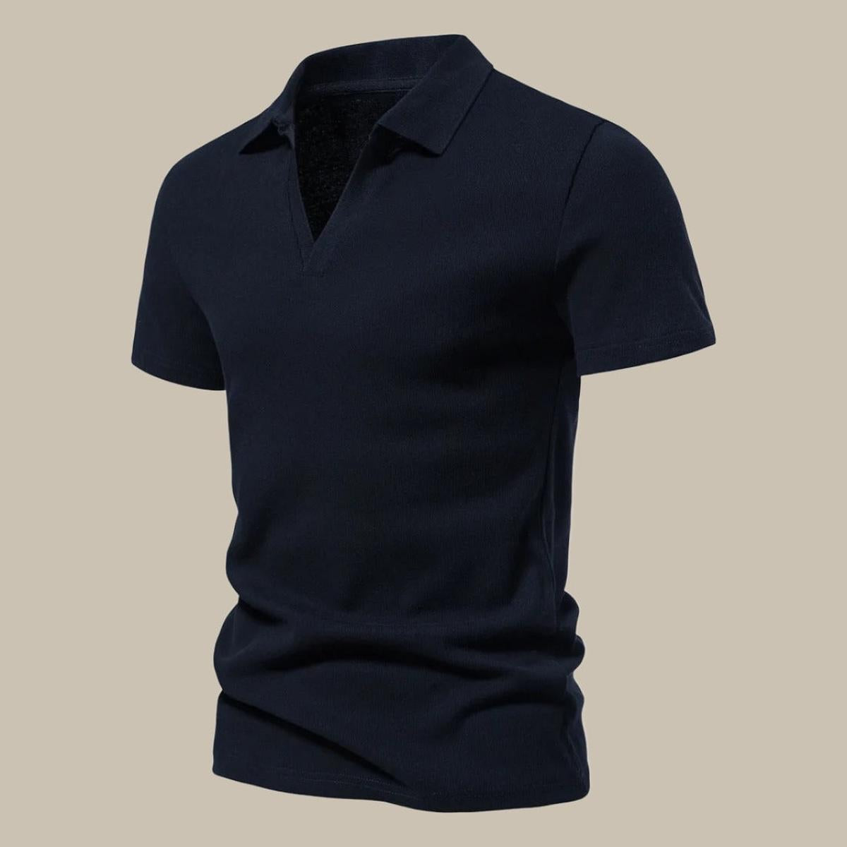 Men&#39;s Short Sleeve Merino Polo Shirt