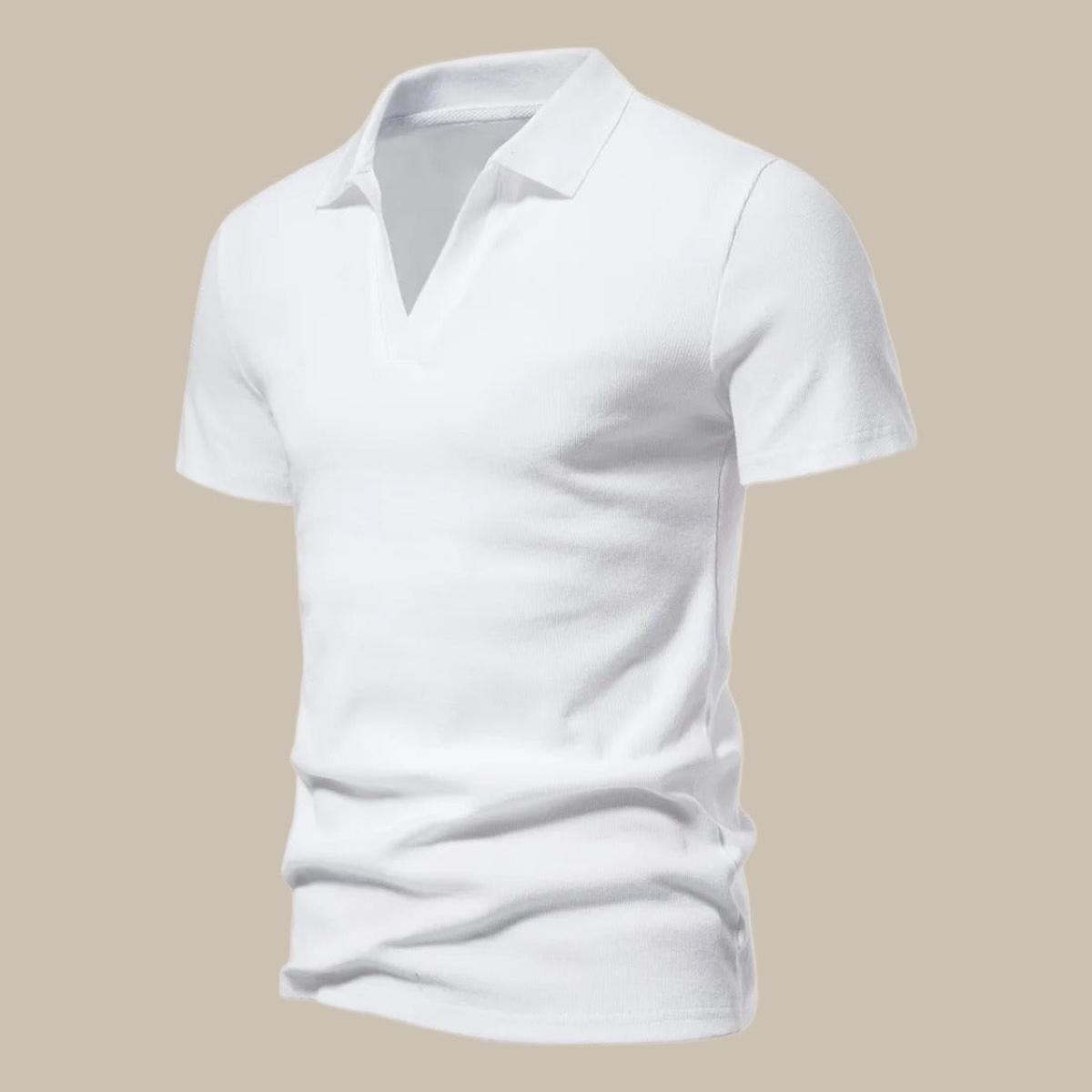 Men&#39;s Short Sleeve Merino Polo Shirt