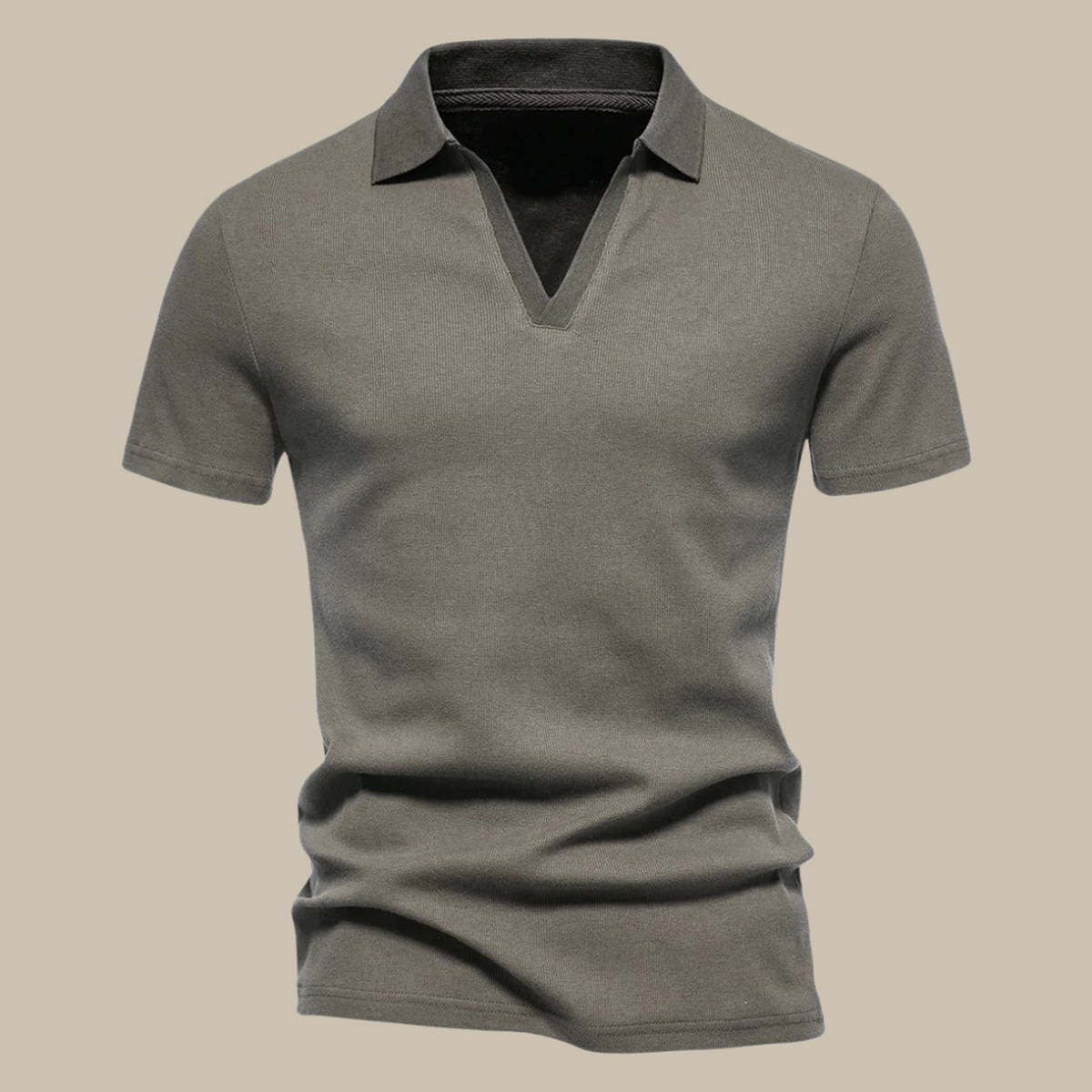 Men&#39;s Short Sleeve Merino Polo Shirt