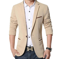 Men&#39;s Slim Fit Blazer With Classic Lapels