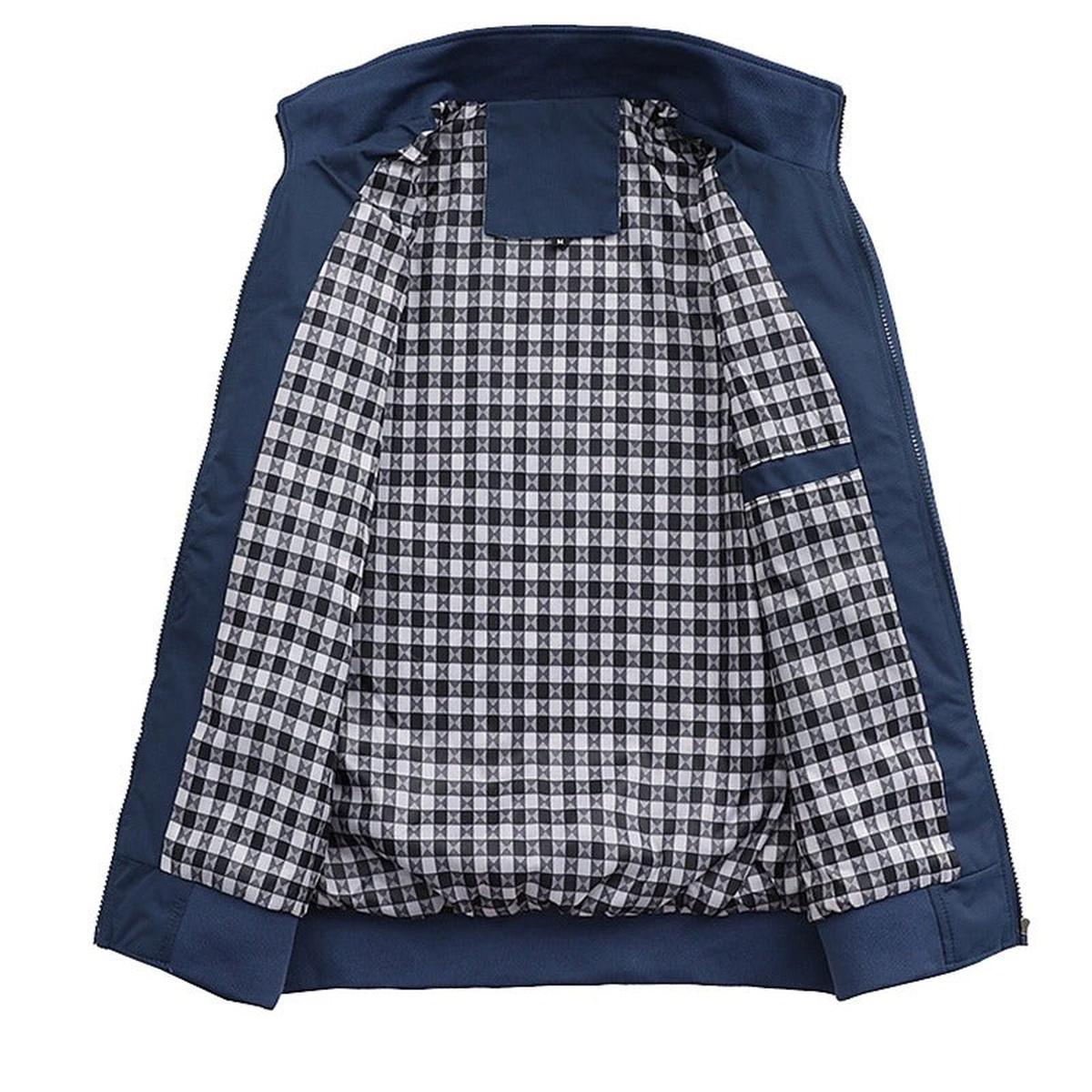 Men&#39;s Slim Fit Bomber Jacket For Spring And Fall
