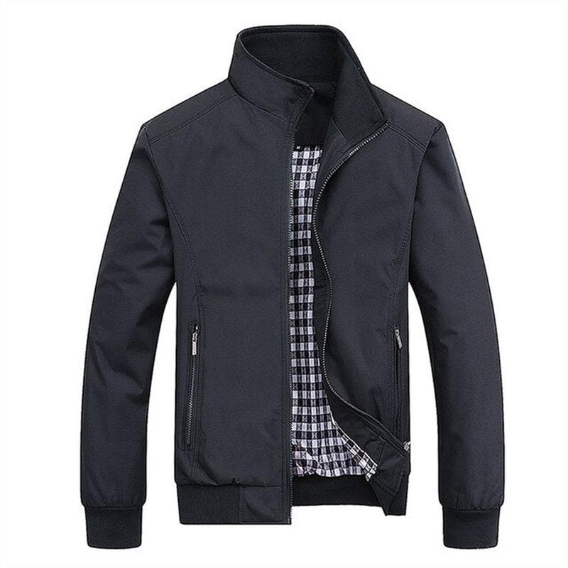 Men&#39;s Slim Fit Bomber Jacket For Spring And Fall