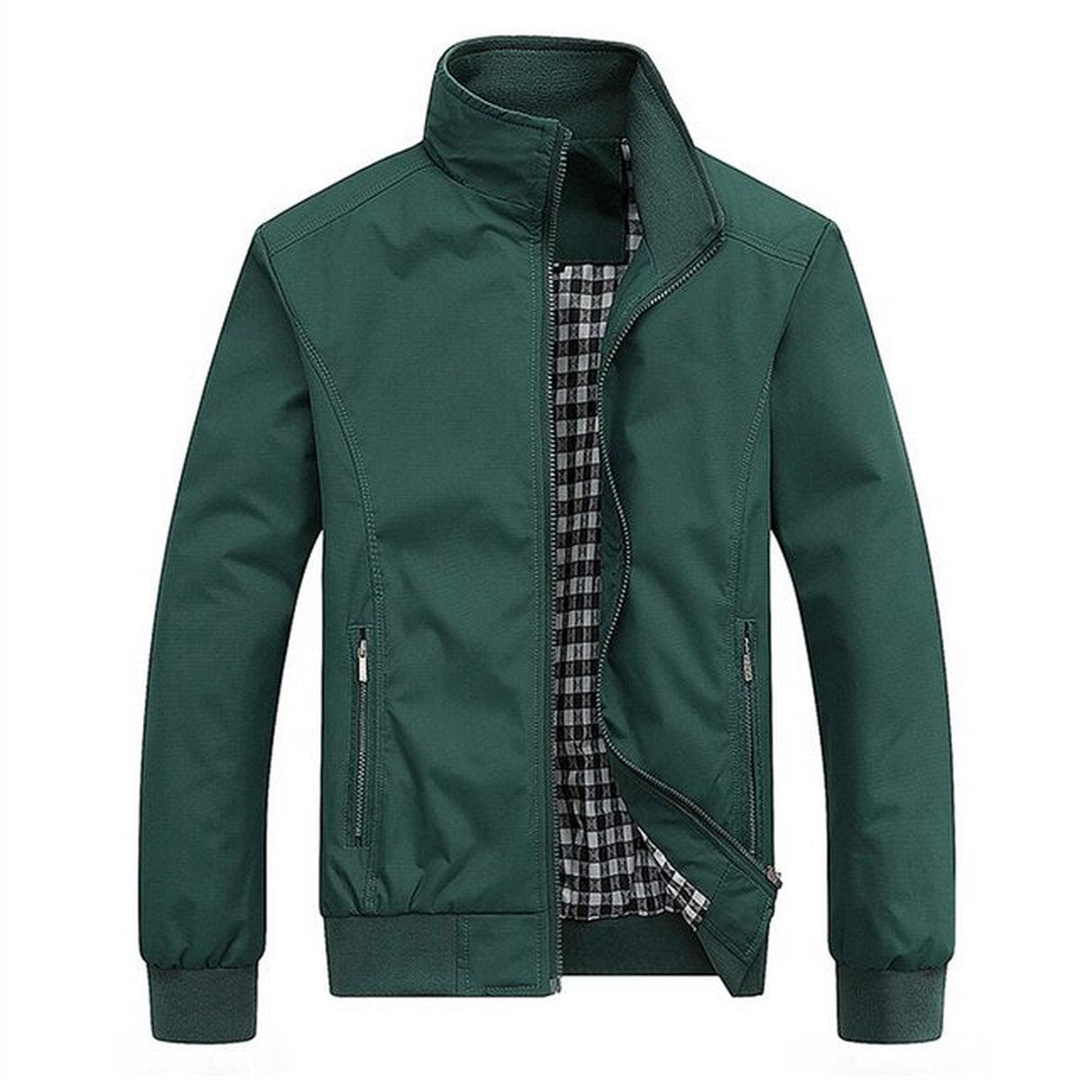 Men&#39;s Slim Fit Bomber Jacket For Spring And Fall