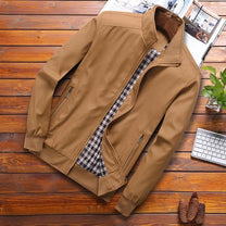 Men&#39;s Slim Fit Bomber Jacket For Spring And Fall