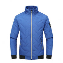 Men&#39;s Slim Fit Chevron Quilted Jacket